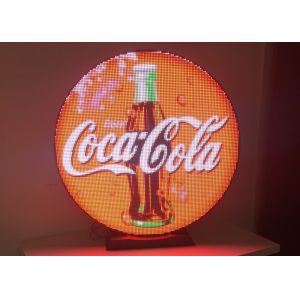Waterproof Round Creative LED Display Screen With Meanwell Power Supply 6000