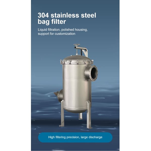 High Pressure Stainless Steel Cartridge Filter Water Filter Housing For RO Water Filter