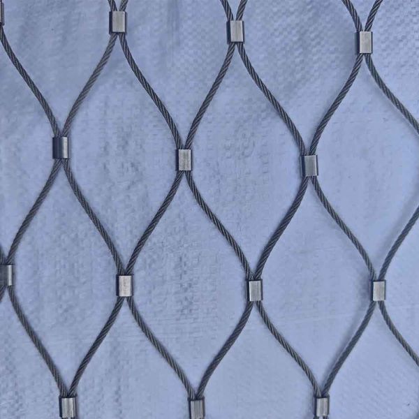 Quality Battlefield Defense Woven Anti Drone Netting Stainless Steel Rope Netting wholesale