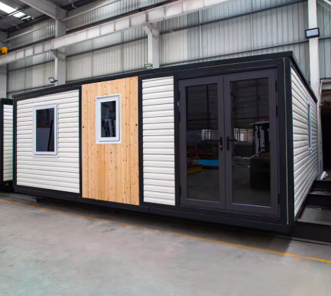 Aluminum Window Portable Container House for Homestay Hotel Garden Bedroom and Fast Build
