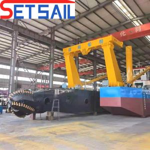 Customization Water Flow 3500m3 Diesel Engine Cutter Suction Dredger with