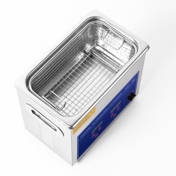 Quality 6L Capacity Power Adjustable Ultrasonic Cleaner with 120W Power and Timer Adjustment wholesale