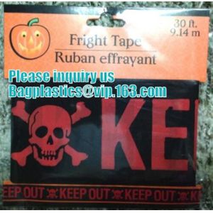 Halloween Caution Tape , Custom Printing Caution Tape Halloween Banner,Halloween