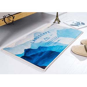 Landscape Pattern Houseware Items Mats Livingroom Area Rug Washable Non-slip