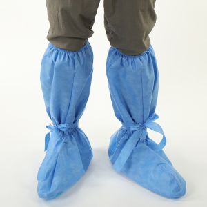 China Unisex Non Woven Disposable Shoe Covers , Disposable Polypropylene Shoe Covers on sale