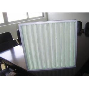 Efficicency G4 Pleated Panel Air Filters With Customized Size And Frame