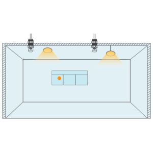 DC Dimmable Daylight Motion Sensor with 120 Degree Detection Angle