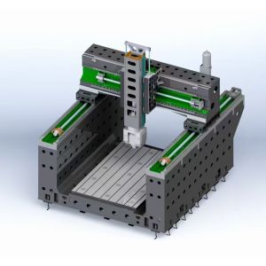 Bridge Processing 5 Axis Machining Machine For Aerospace High Precision Mold