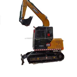 Cheap Second-Hand Sany Sy 75c Excavator 0.32M³ Bucket Capacity 7500 KG Machine Weight Sell for sale