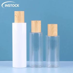 Stock Skincare Serums Lotion Toner Bottle 100/120/150ml PET Cleansing Lotion
