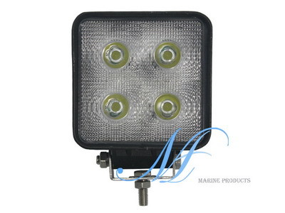 4X10W LED tractor light, forklift truck headlight, off-road LED light, boat