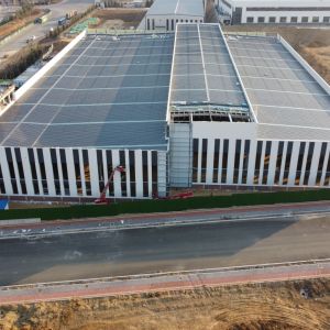 H-Shaped Steel Column Prefabricated Warehouse Structure