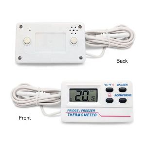 Digital Freezer Refrigerator Thermometer for Vaccine Cooler Box With USB