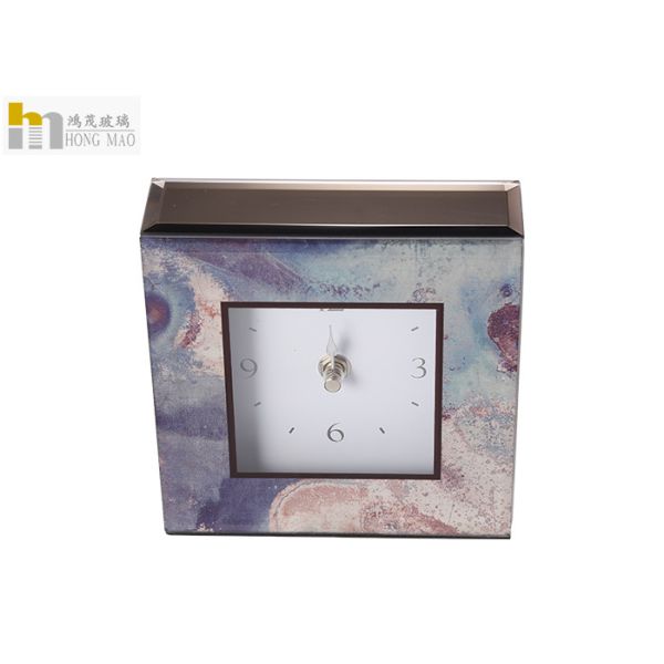 Quality High End Modern Durable Mirrored Desk Clock Anti Scratch Wear Resistance wholesale
