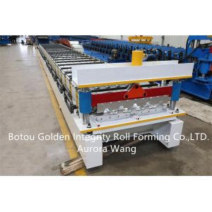 China High Speed Roof Panel Roll Forming Machine Galvanized Steel on sale