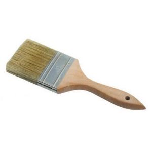Cheap Double Boiled White Bristle Polyester Paint Brush Personalised for sale