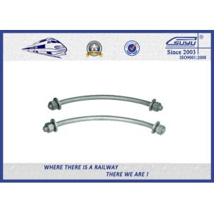 Galvanized Special Railway Sleeper Bolts And Nuts Square U Type