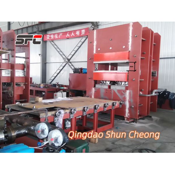 Frame-type Plate Rubber Vulcanizing Press Machine with PLC Control, Customizable Pressure Range, and Electric/Steam/Oil Heating
