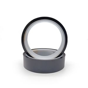 Anti Static Polyimide Film Tape Black Color Double Sided Heat Resistant Tapes