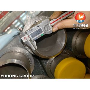ASTM A376 TP347H Stainless Steel Solid HF Welding Fin Tube For Convection Coil