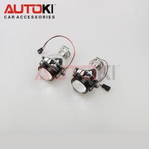 Autoki 1.8 inch Mini Bi xenon Projector Lens Motorcycle Lights H1 H7 Xenon Hid