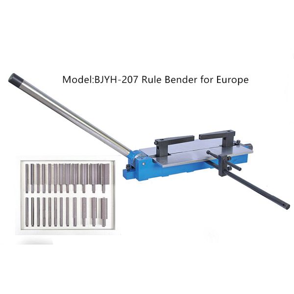 BJYH207 Manual Steel Rule Die Bender for Europe Table Die Making Flatness 0.1mm