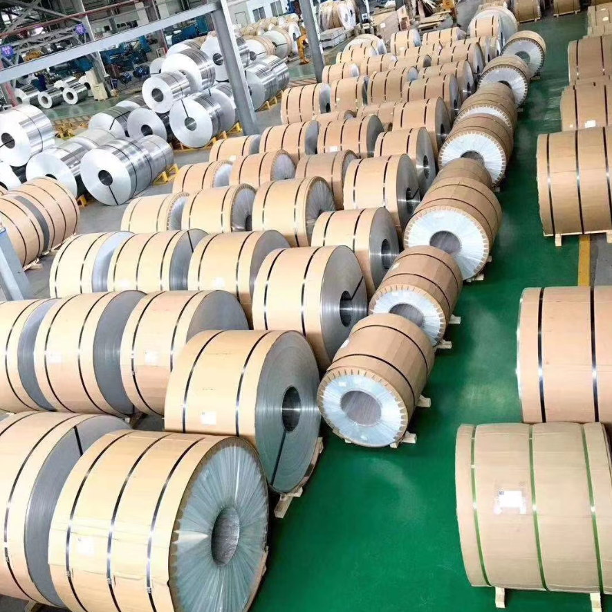 Aluminum Alloy 5052 Aluminum Coil (0.5–1.0mm, Customizable Width, White PE