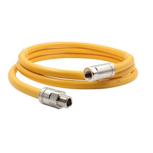 Explosion Proof 20 Foot Natural Gas Hose , Gas Safety Hose Pipe DN13