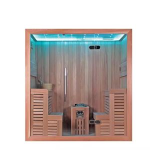 Infrared Steam Sauna Rooms 4 People Combination With Aluminum Frame
