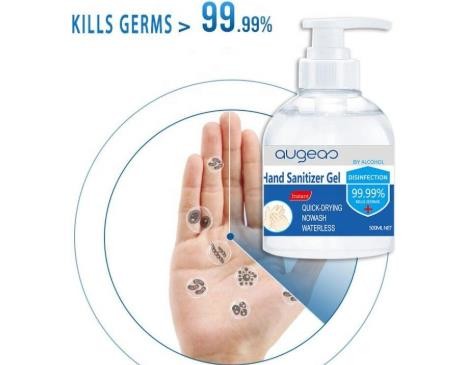 Quality Antibacterial Alcohol Based Hand Sanitizer Gel Waterless Fast Killing Germs wholesale