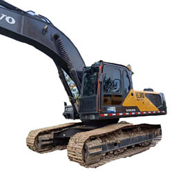 Volvo EC300DL Used Crawler Excavator 30 Ton Digger With Backhoe Internal