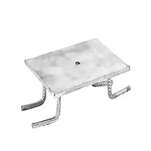 Cheap Curtain Wall Embedded Steel Plate Weldment Curtain Wall Fittings Steel Structure Sheet Metal Fabrication for sale