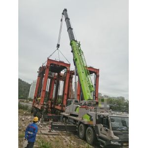 80ton Lifting Capacity Folding Boom Truck Crane Trucks Mobile Crane ZTC800H7