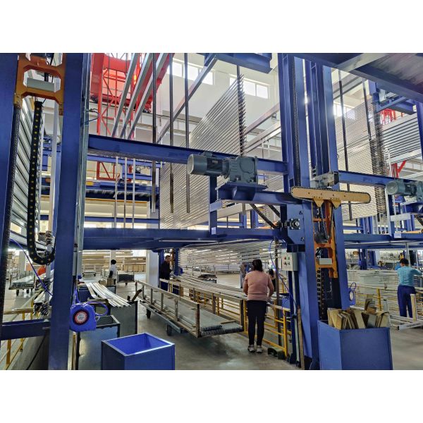 LNG Heating System Upper Computer Control Full-automatic Horizontal Anodizing