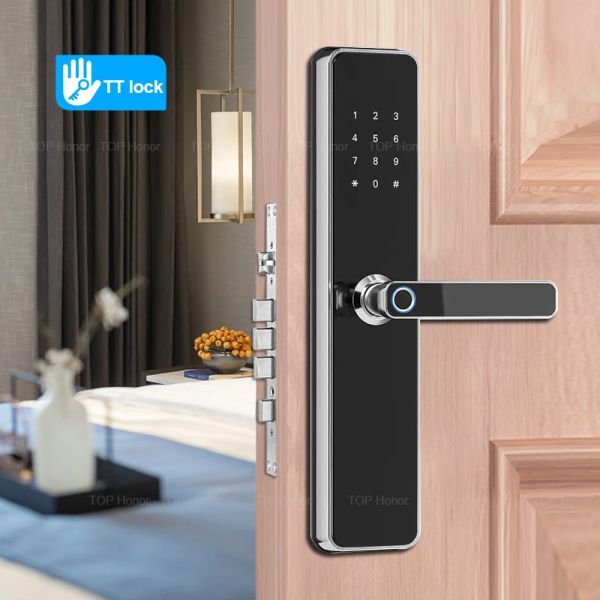 Quality TH-8180 Rental houses system fingerprint Door Lock wholesale