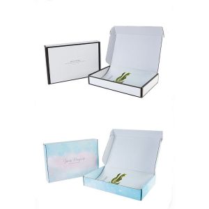 OEM Folding Gift Box Paper Packing Mailer Box Custom For Shoes T Shirts Dress