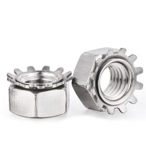 Stainless Steel K Nut Kep Nut K Nuts With Toothed Washer