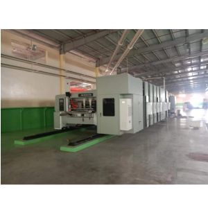 Automatic Flexo Printing Slotting Die Cutting Corrugated Carton Box Making