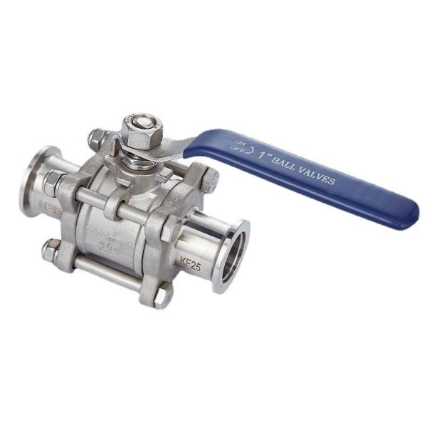 Quality Oed Customized Support and Manual Driving Mode within CF8m 3PC Ball Valve with Clamp wholesale