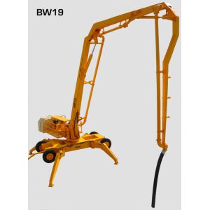 Flexible 12m Manual Concrete Placing Boom Compact Structure
