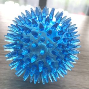 Amazon Best Balls For Puppies TPR Sound Toy Ball Dog Bite Resistant Elastic Stab