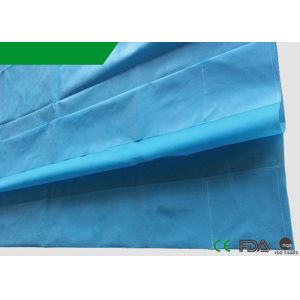 Hospital Emergency Disposable Stretcher Sheets PP SMS Material Square Ends