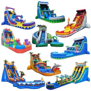 Sea Shipping Outdoor PVC Inflatable Bouncy Castle Jumping Combo for Kids and