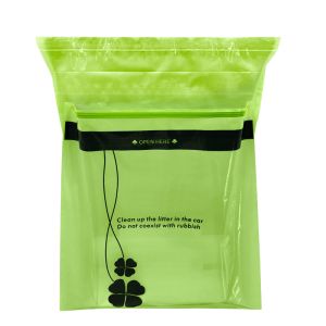Cheap Embossing 0.05mm Thickness Biodegradable Waste Bags CMYK 45 Gallon for sale