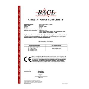 Mitech CO.,LTD. Certifications