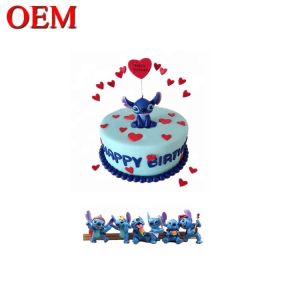 Customized Japan Classic Characters Birthday Cake Topper Set Oem Action Figure
