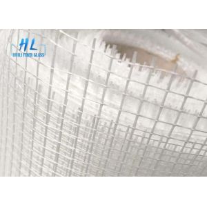 50m C Glass Square Fiberglass Mesh Roll 4*4mm Aperture for Waterproof Cutting