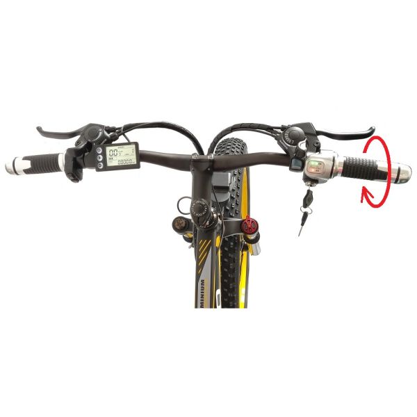 500W 13AH E-Bike Lithium Battery SMLRO S11 26x4.0 inch Fat Tire Folding E-Bike Electric Bike Drop Shipping Available