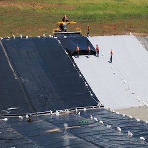 Anti Sliding Erosion HDPE Textured Geomembrane