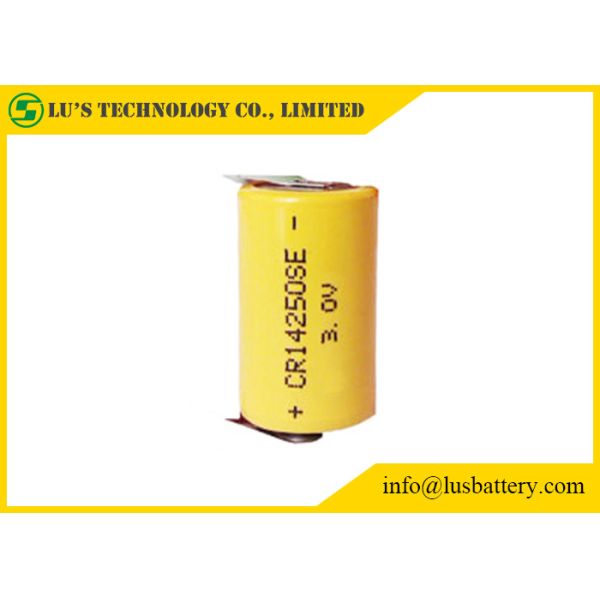 CR14250 lithium battery size 1/2AA 600 mAh CR14250 3V disposable battery for